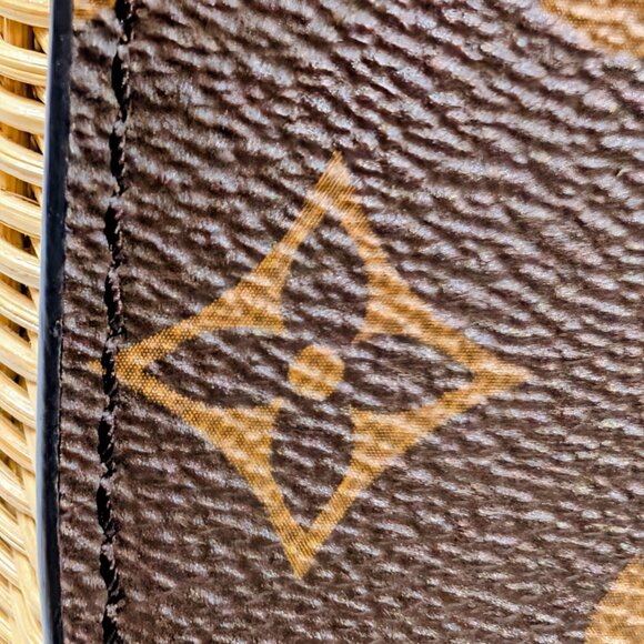 Louis Vuitton Damier Wicker Rattan Monogram Canvas Twist PM Shoulder Bag - Picture 5 of 16